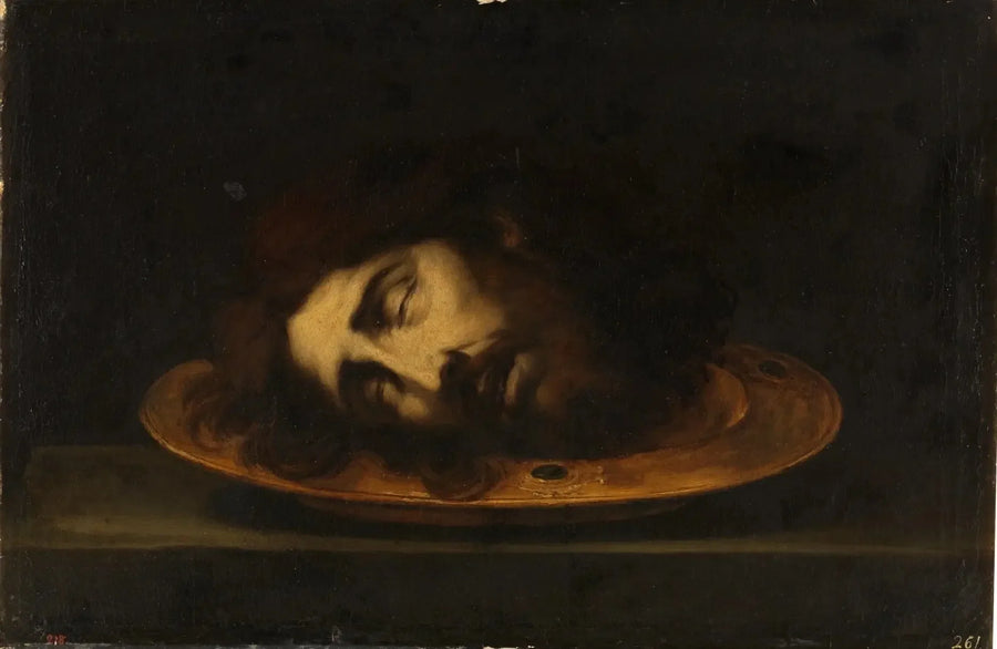 Głowa świętego Jana Chrzciciela - Bartolomé Esteban Murillo