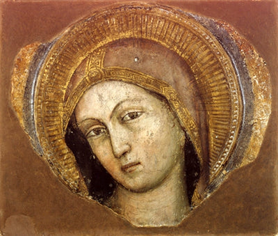 La tête de la Vierge. - Altichiero da Zevio - Alpha Reproduction