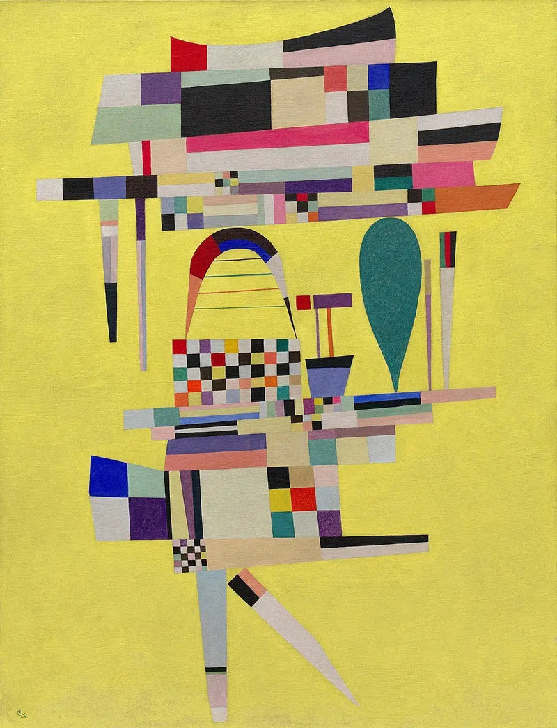 Żółte Płótno - Wasilij Kandinsky