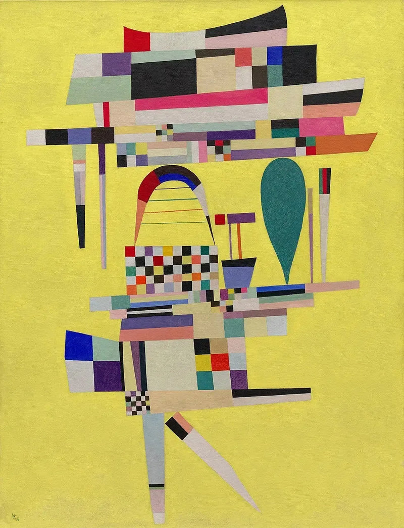Żółte Płótno - Wasilij Kandinsky