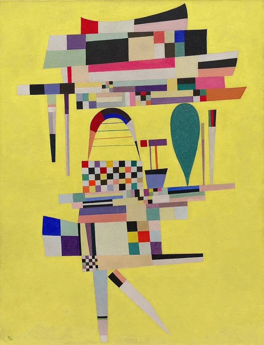 Żółte Płótno - Wasilij Kandinsky