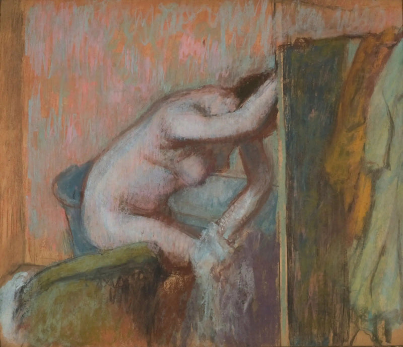 Kąpiel po kąpieli - Edgar Degas
