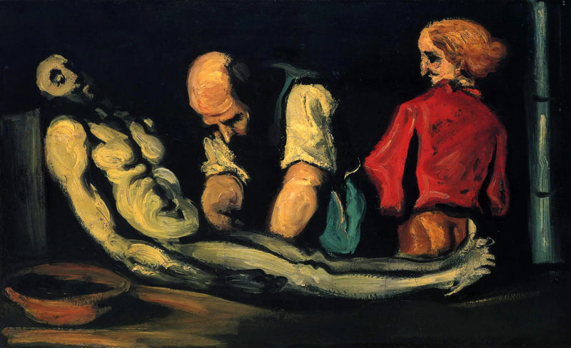 Toaleta pogrzebowa - Paul Cézanne