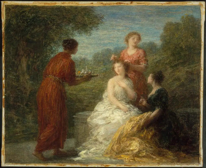 Toaleta - Henri Fantin-Latour
