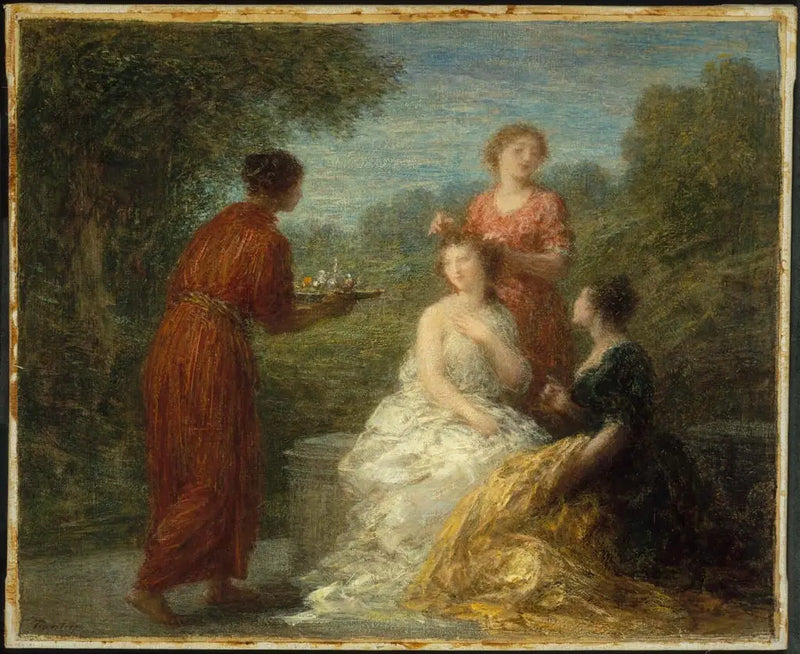 Toaleta - Henri Fantin-Latour