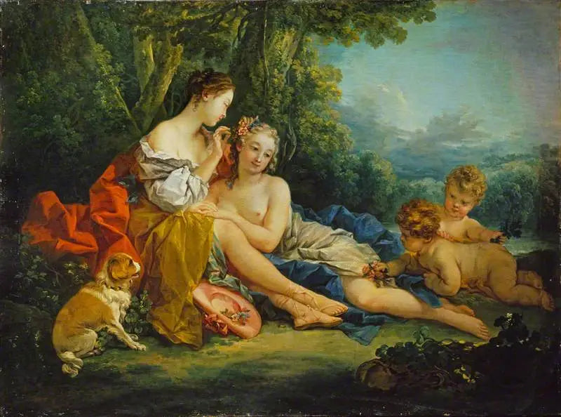 Pastoralna toaleta - François Boucher