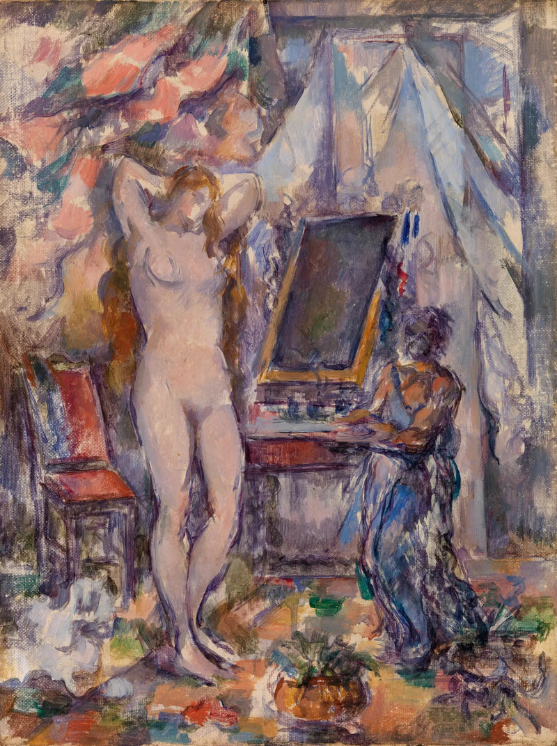 Toaleta - Paul Cézanne