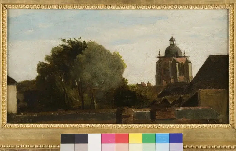 Wieża Saint-Paterne w Orleanie - Jean-Baptiste Camille Corot