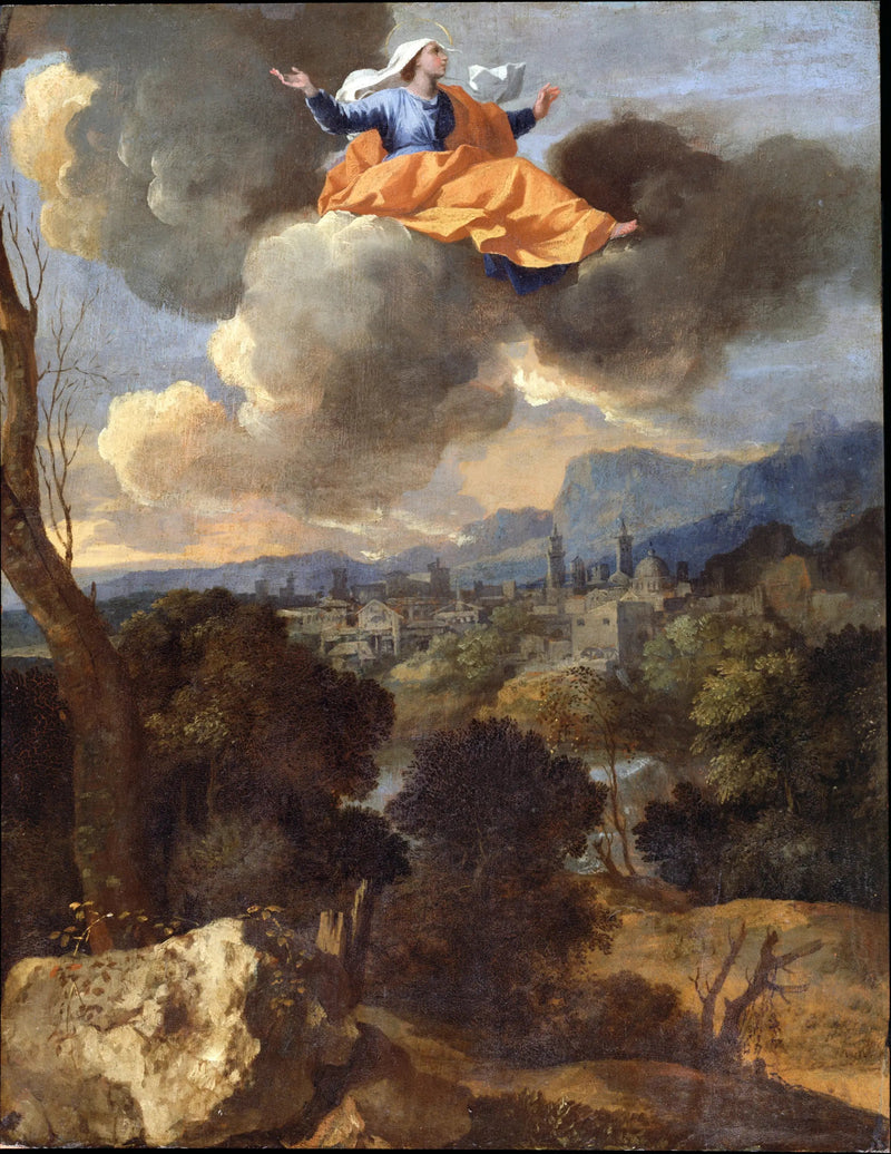 Cudowne tłumaczenie świętej Rity z Cascii - Nicolas Poussin