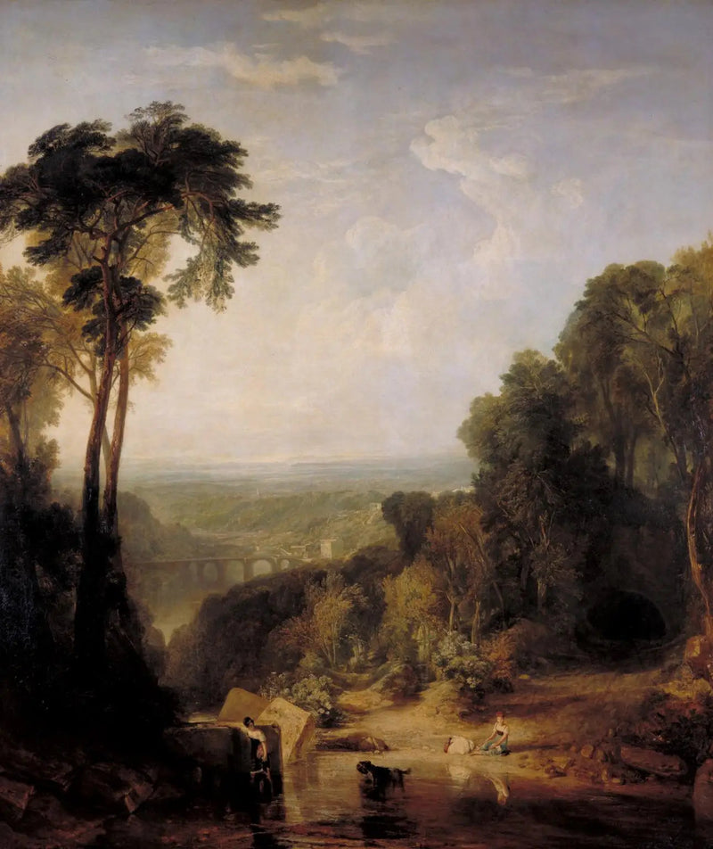 Przejście przez strumień - J. M. W. Turner