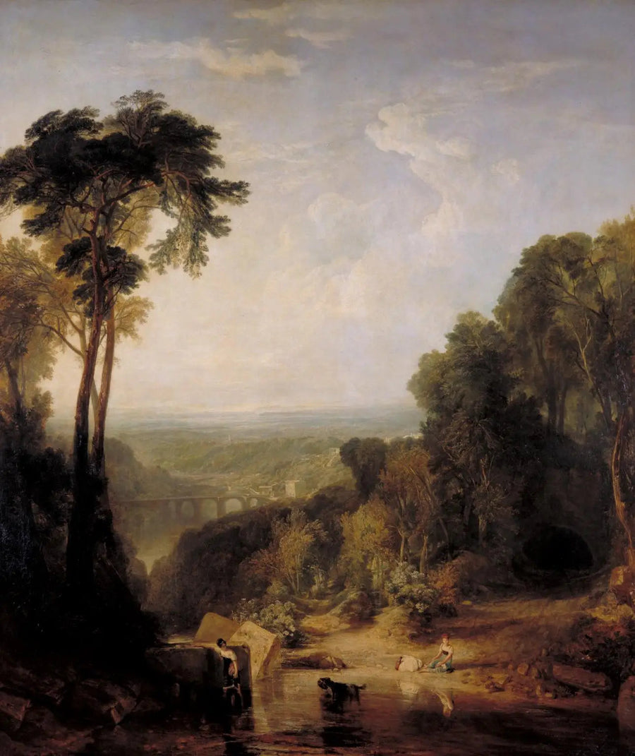 Przejście przez strumień - J. M. W. Turner