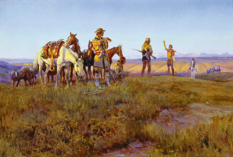 Przerwa Wildmana – Calumet Pokoju - Charles Marion Russell