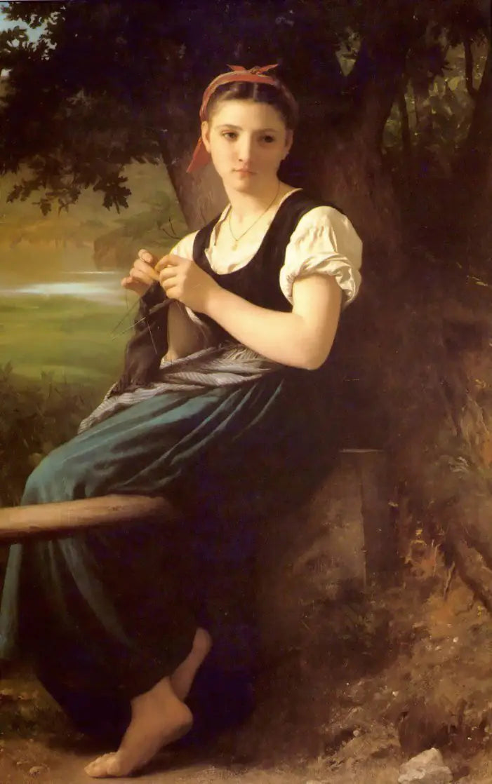 Robótka na drutach - Bouguereau