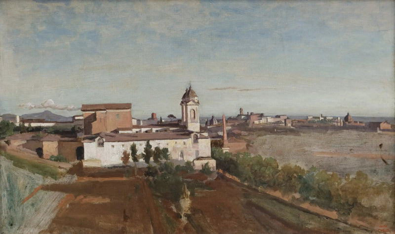 Trójca Święta na Górze - Jean-Baptiste Camille Corot