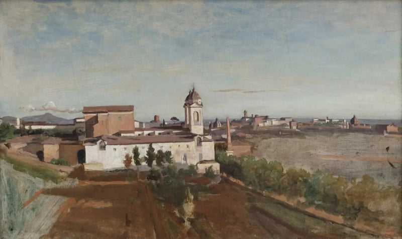 Trójca Święta na Górze - Jean-Baptiste Camille Corot