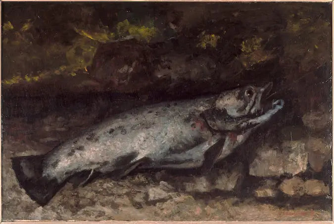 Pstrąg - Gustave Courbet