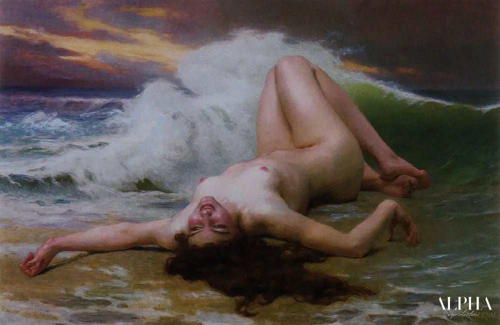 La Vague of Guillaume Seignac - Reproductions de tableaux et peintures haut de gamme