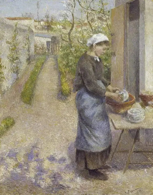 Naczynia - Camille Pissarro