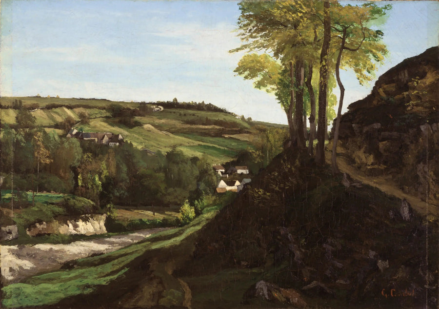 Dolina Ornans - Gustave Courbet