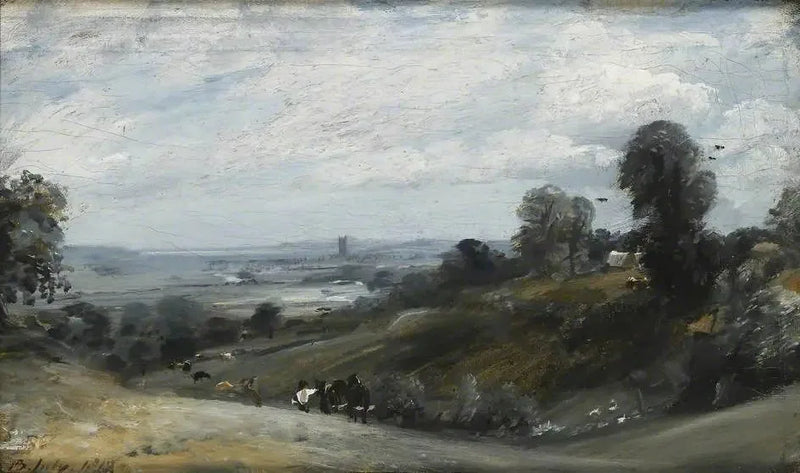 Dolina Dedham od Langham - John Constable