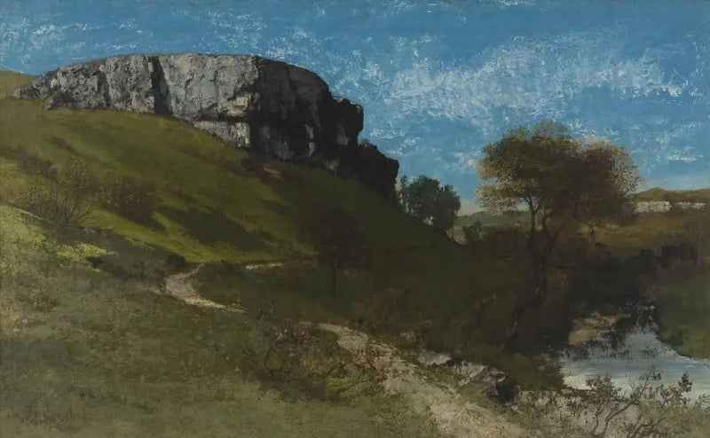 Dolina Loue - Gustave Courbet