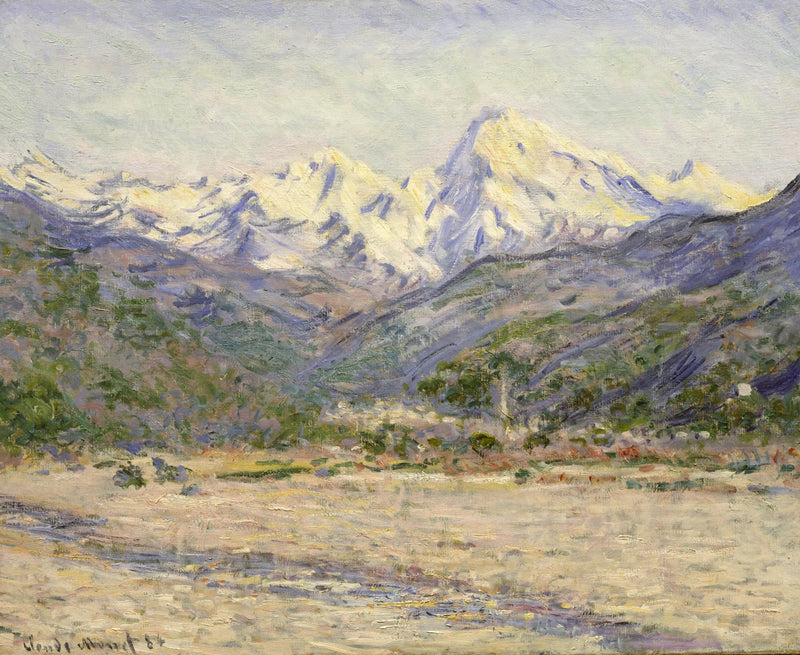 Dolina Nervia - Claude Monet