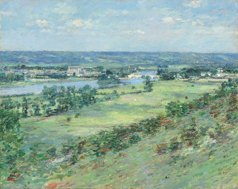 Dolina Sekwany, wzgórza Giverny - Theodore Robinson