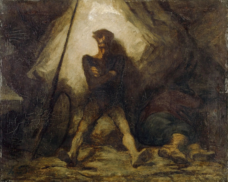 Ostatnia noc Don Kichota - Honoré Daumier