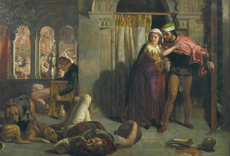 Przed dzień Świętej Agnieszki - William Holman Hunt