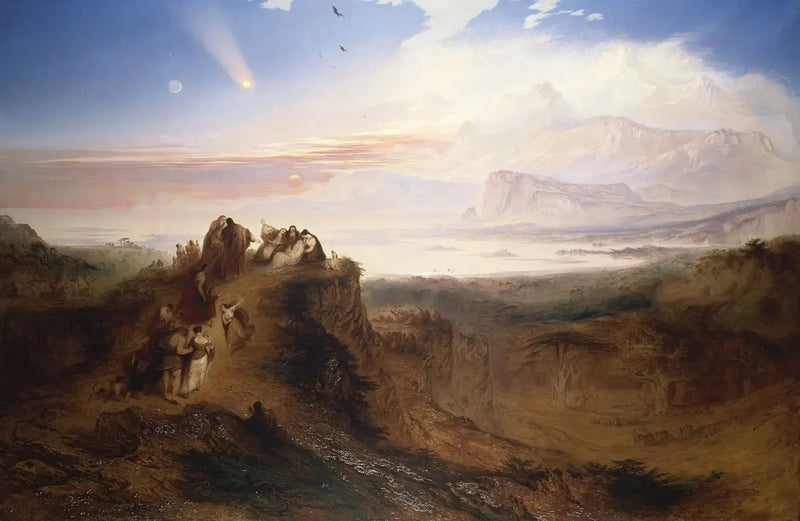 Przed potopem - John Martin