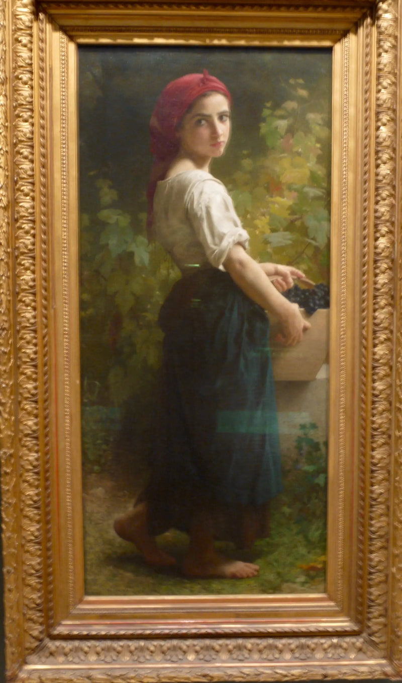 Zbieraczka winogron - Bouguereau