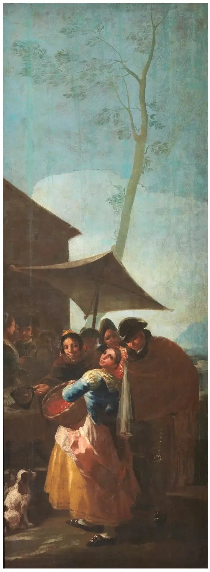 Sprzedawczyni ceneli - Francisco de Goya