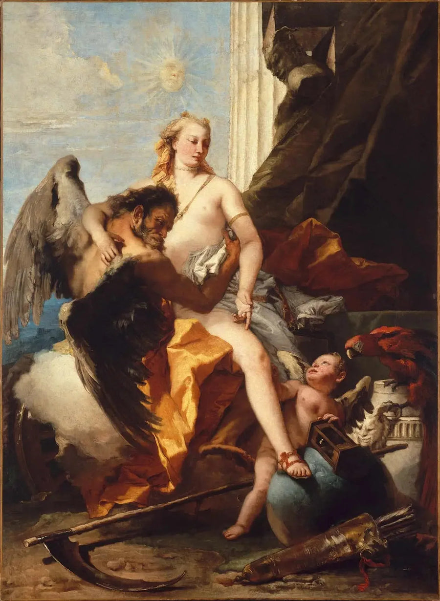 Prawda ujawniona przez czas - Giovanni Battista Tiepolo