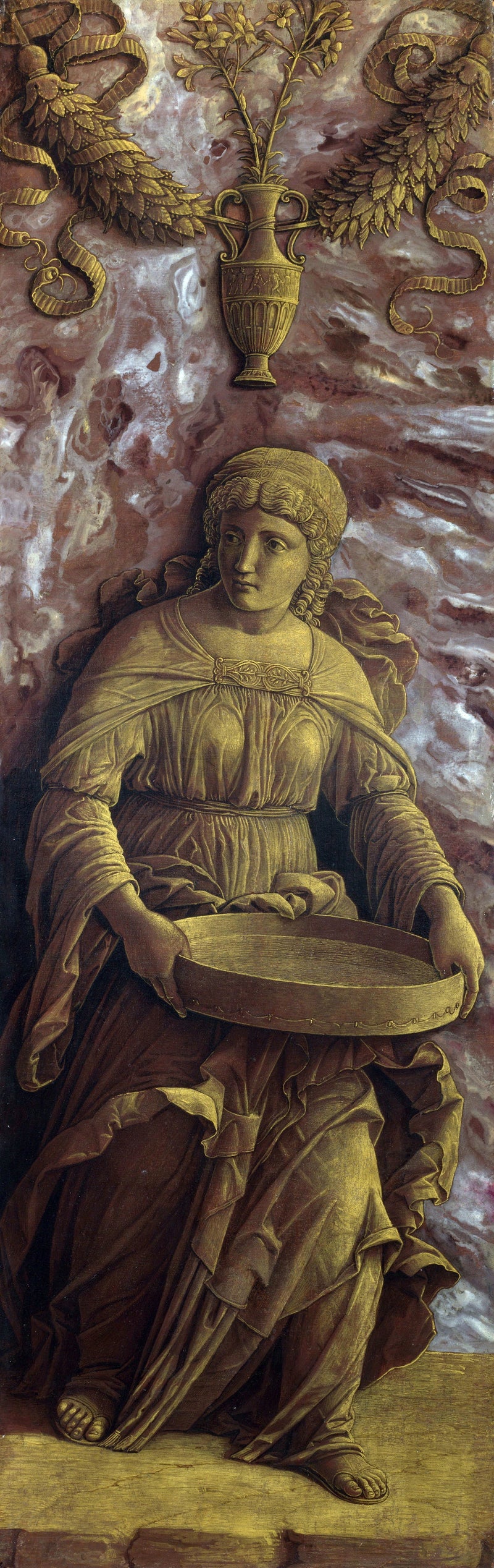 Westalka Tuccia z sitkiem - Andrea Mantegna