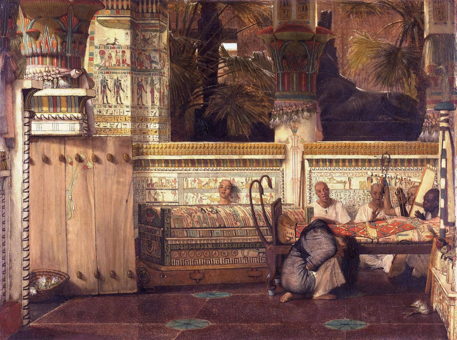Egipska wdowa - Lawrence Alma-Tadema