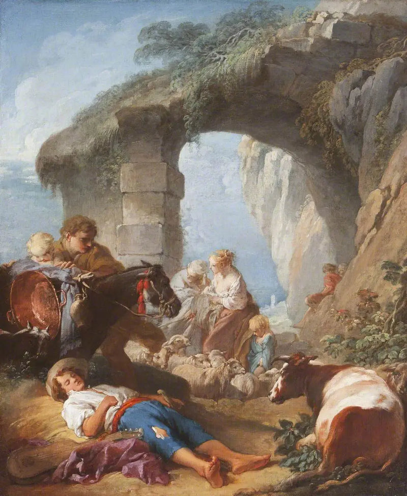 Życie wiejskie - François Boucher