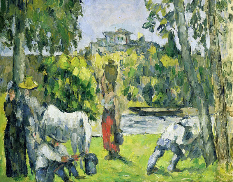 Życie na polach - Paul Cézanne