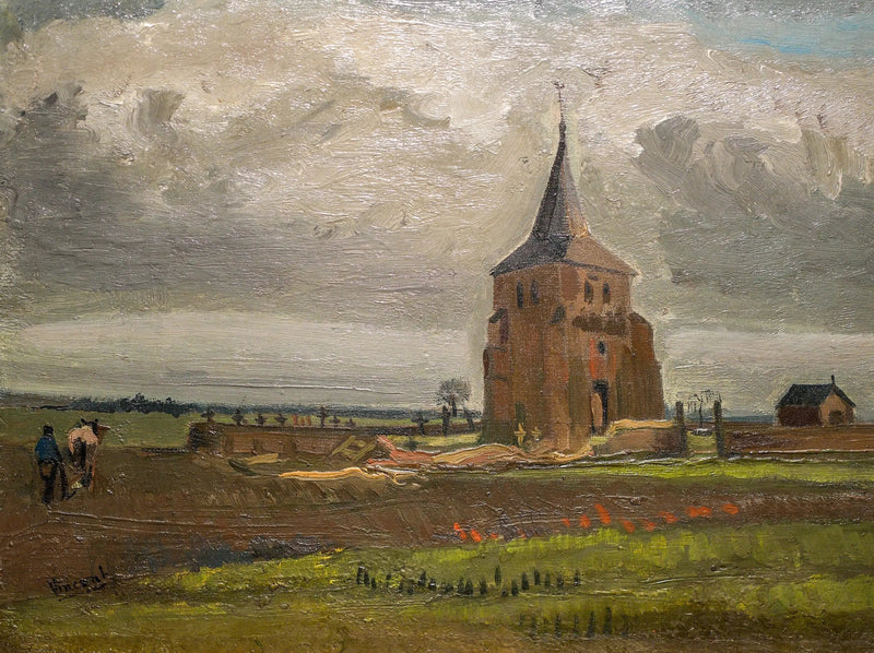 Stara wieża w Nuenen - Vincent van Gogh