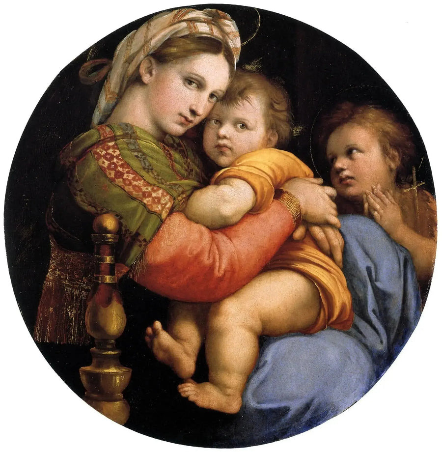 Madonna na krześle - Rafael Santi