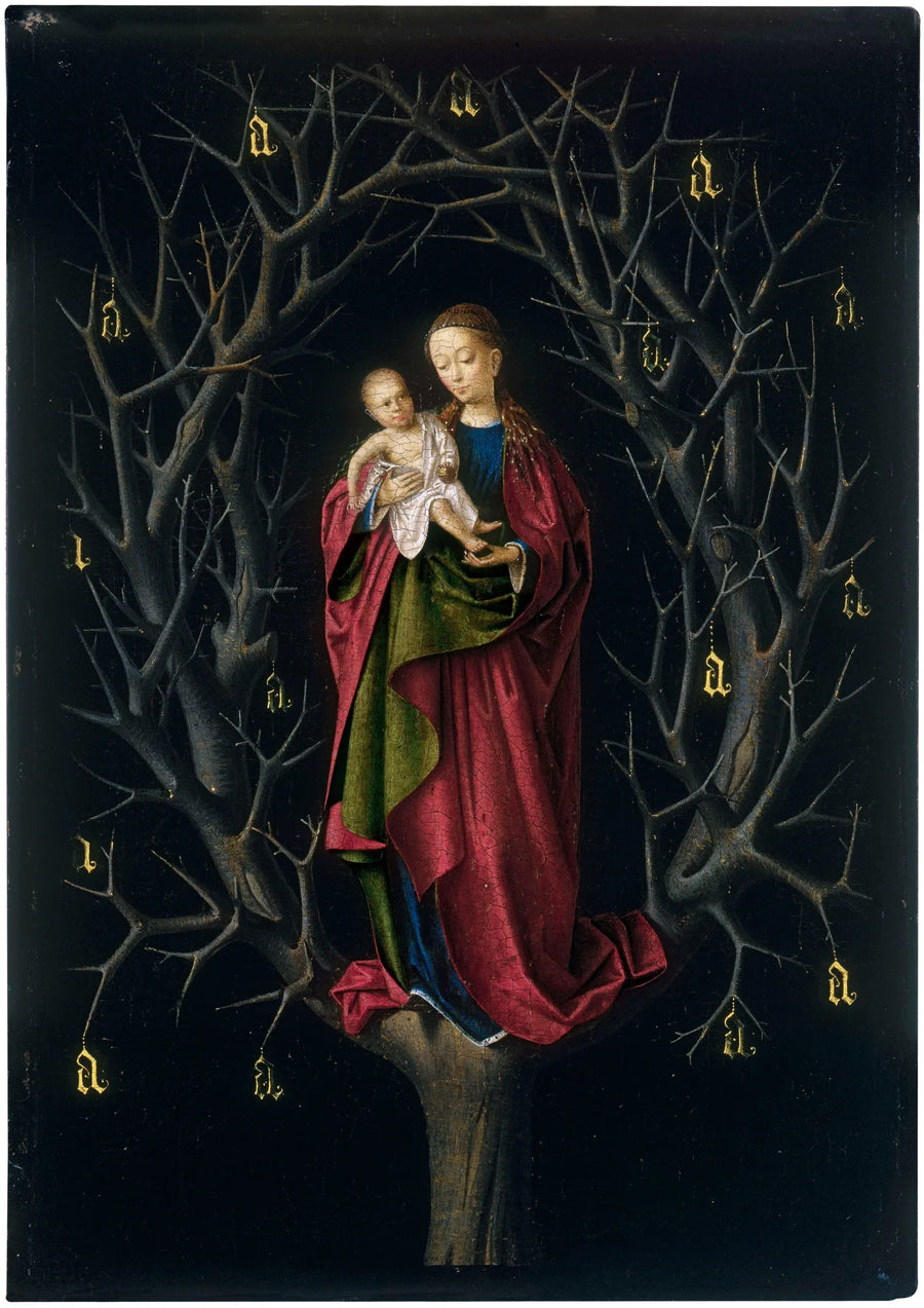 Matka Boska na Suche Drzewo - Petrus Christus