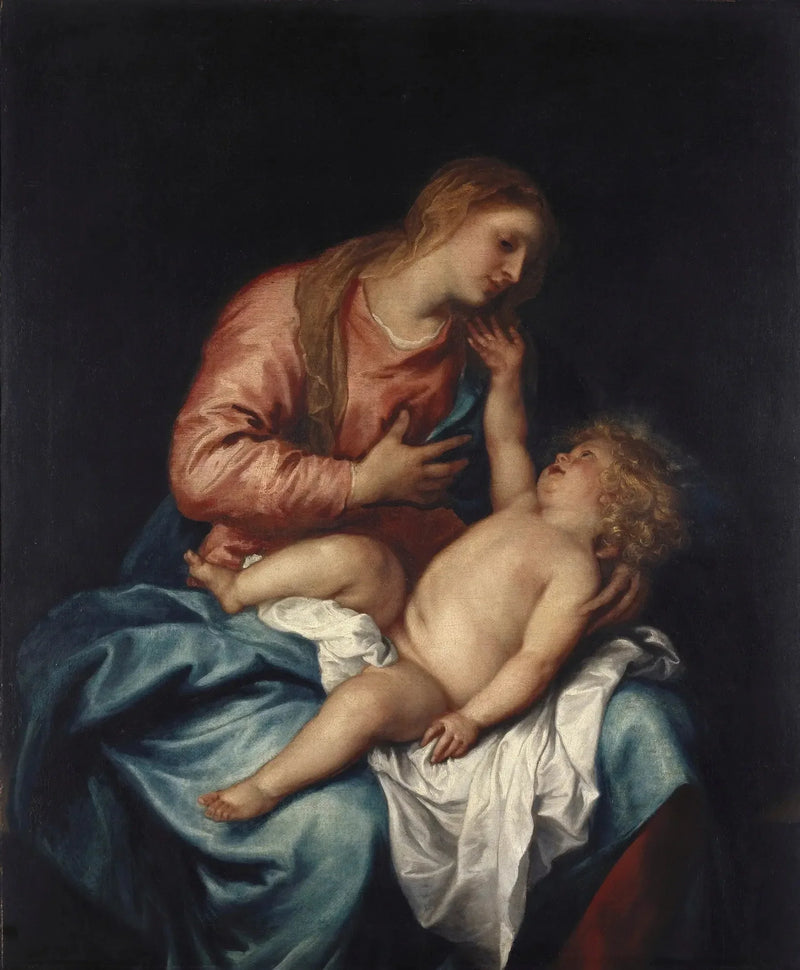 Dziewica z Dzieciątkiem - Antoine van Dyck