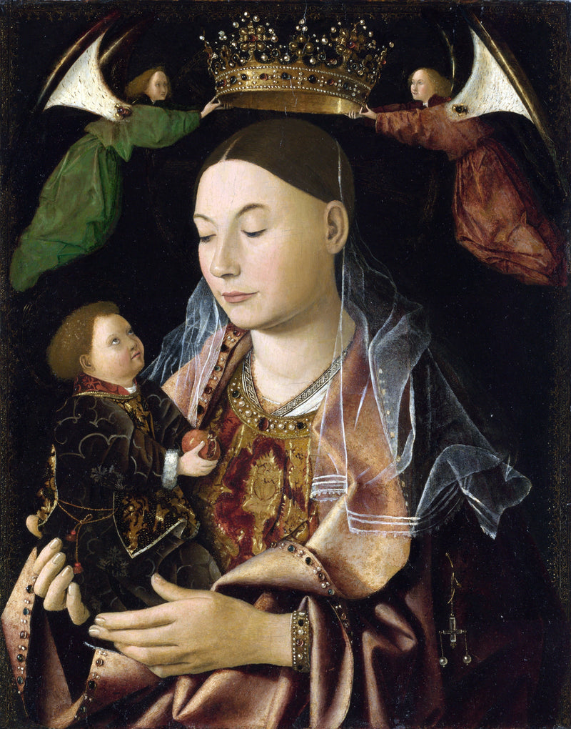 Matka Boska z Dzieciątkiem - Antonello z Messyny