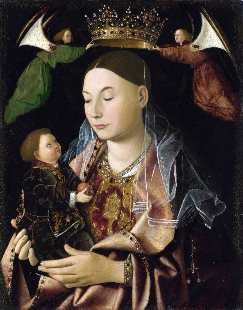 Matka Boska z Dzieciątkiem - Antonello z Messyny