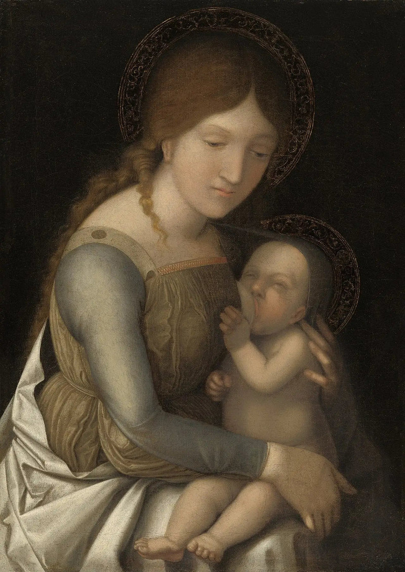 Matka Boska z Dzieciątkiem - Antonio da Correggio