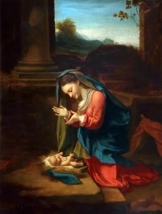 Matka Boska z Dzieciątkiem - Antonio da Correggio