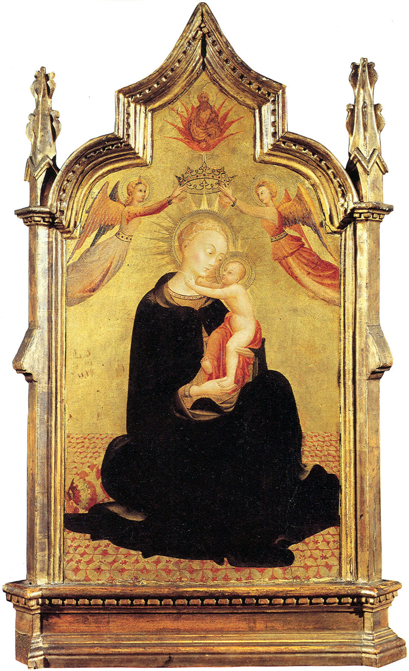 Matka Boska z Dzieciątkiem i aniołami - Stefano di Giovanni (Sassetta)