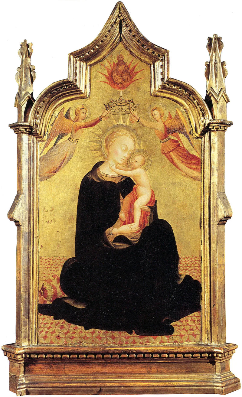 Matka Boska z Dzieciątkiem i aniołami - Stefano di Giovanni (Sassetta)