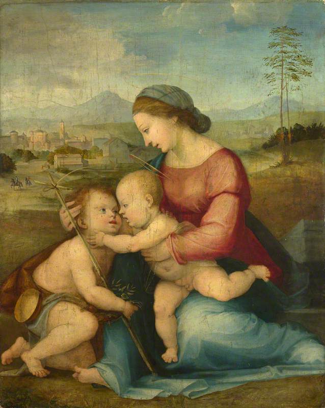 Matka Boska z Dzieciątkiem i św. Janem - Fra Bartolomeo