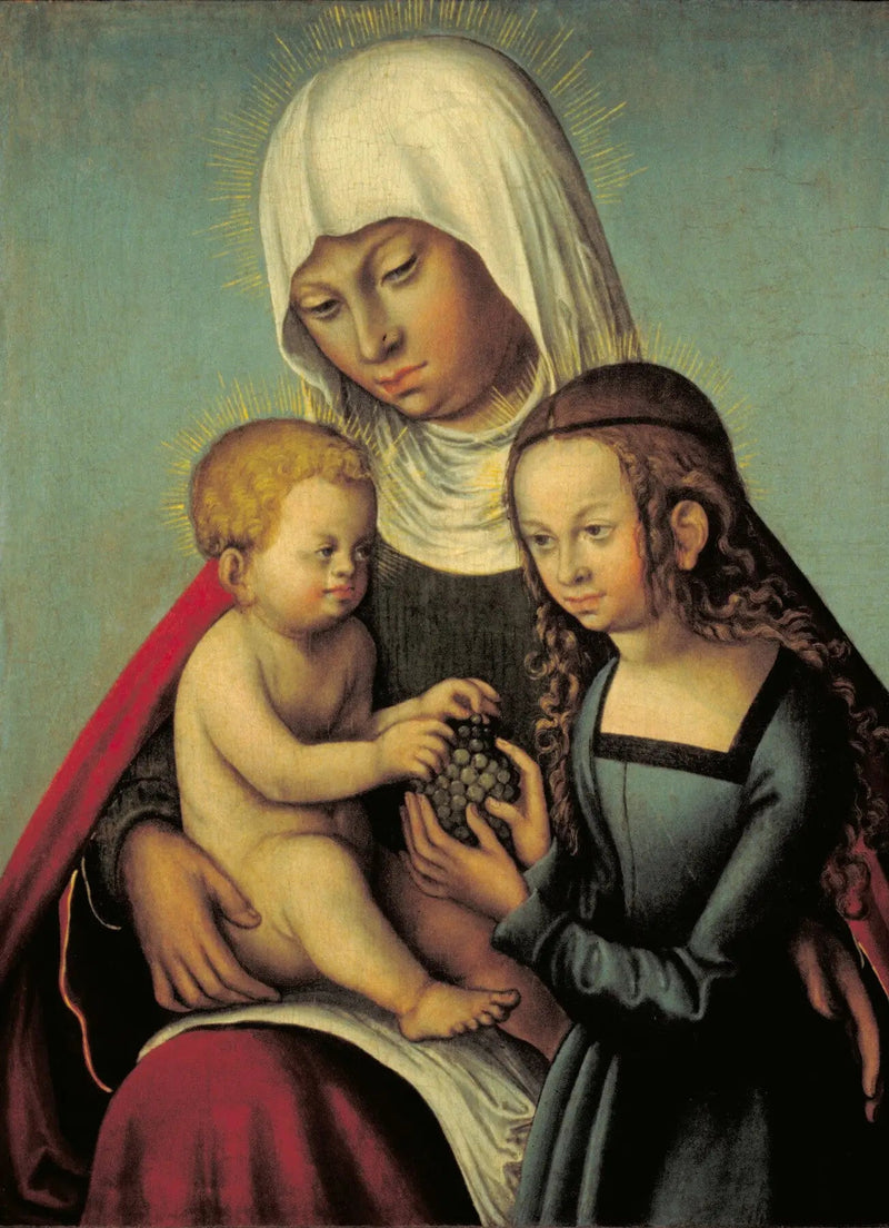 Matka Boska z Dzieciątkiem i świętą Anną - Lucas Cranach Starszy