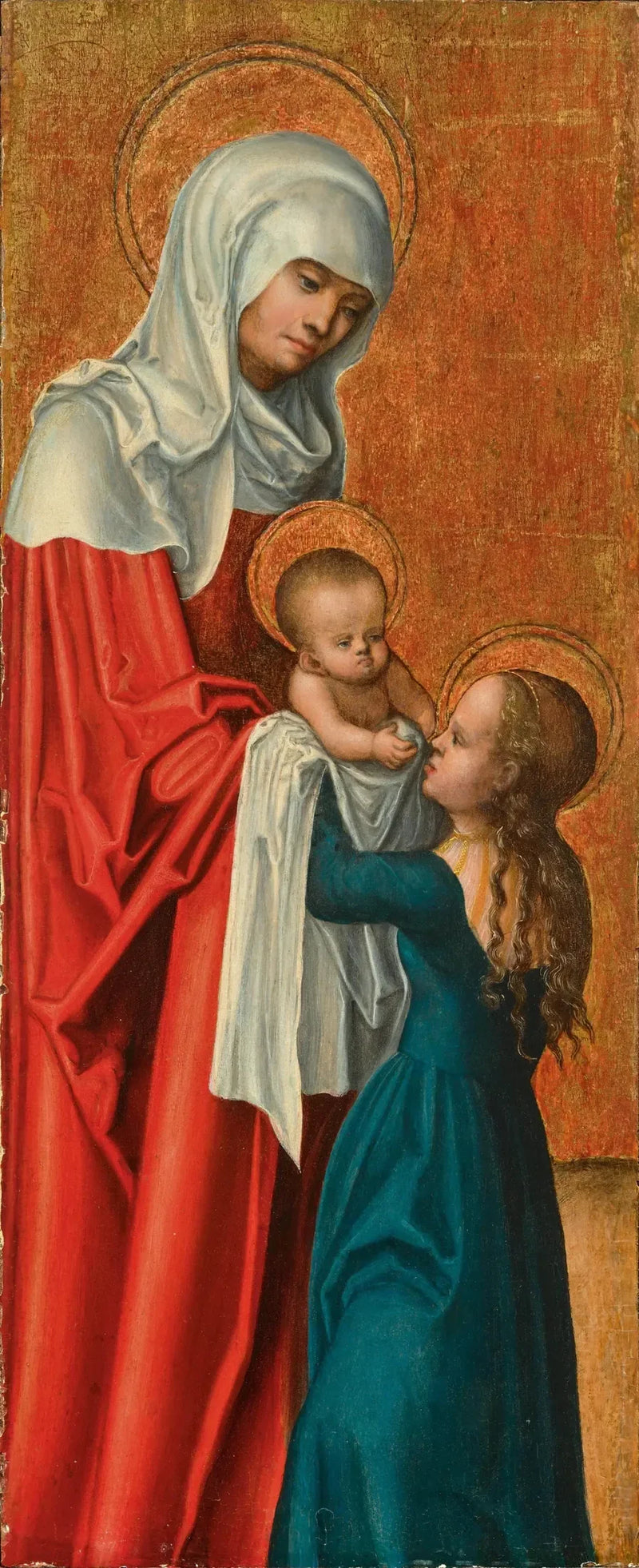 Matka Boska z Dzieciątkiem i świętą Anną - Lucas Cranach Starszy